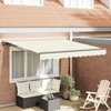 Markizės rėmas Kreminė 350 x 250 cm Poliesteris su PU danga