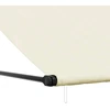 Ištraukiama markizė, kreminė, 400x150cm, audinys ir plienas