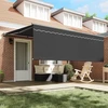 Markizės rėmas Geltona ir balta 350 x 250 cm
