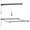 Markizės rėmas Raudona ir balta 300 x 250 cm