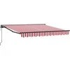 Markizės rėmas Raudona ir balta 300 x 250 cm