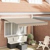 Markizės rėmas Smėlio 300 x 250 cm Poliesteris su PU danga