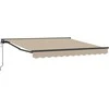 Markizės rėmas Smėlio 350 x 250 cm Poliesteris su PU danga