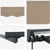 Markizės rėmas Smėlio 350 x 250 cm Poliesteris su PU danga
