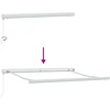 Ištraukiama markizė Smėlio 450 × 300 cm Audinys ir metalas