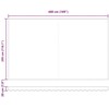 Ištraukiama markizė Smėlio 500 × 300 cm Audinys ir aliuminis