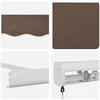 Ištraukiama markizė Taupe 350 x 250 cm Audinys ir aliuminis