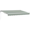 Markizės rėmas Žalia ir balta 350 x 200 cm