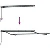 Markizės rėmas Antracitas 3 x 2 m metalas