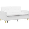 Ištraukiama sofa-lova Balta Audinys