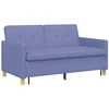 Ištraukiama sofa-lova Džinsinės mėlynos Audinys
