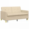 Ištraukiama sofa-lova Kreminė Audinys