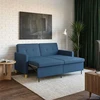 Ištraukiama sofa-lova Mėlyna Audinys
