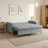 Ištraukiama sofa-lova Šviesiai žalia Audinys