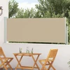 Ištraukiama šoninė užuolaida Smėlio 300 x 100 cm Poliesteris