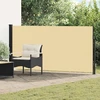 Ištraukiama šoninė užuolaida Smėlio 300 x 117 cm Poliesteris