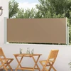 Ištraukiama šoninė užuolaida Taupe 300 x 100 cm Poliesteris