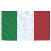 Italijos vėliava su stiebu, aliuminis, 5,55m