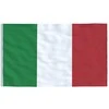 Italijos vėliava su stiebu, aliuminis, 5,55m