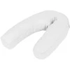 J-formos pagalvė nėščiosioms, 54x(36-43)cm, balta