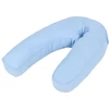 J-formos pagalvė nėščiosioms, 54x(36-43)cm, mėlyna