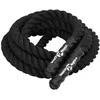Jėgos virvė, juodos spalvos, 9m, 6,8kg, poliesteris