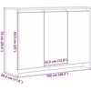 Kabalas Juoda 102 x 29.5 x 75 cm Apdirbta mediena