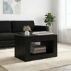 Coffee Table Juodojo ąžuolo 80.5 x 50 x 50 cm Apdirbta mediena