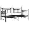 Dienos lovos rėmas Juoda 90 x 200 cm Plienas