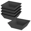 Sodo vazonas 5 vnt. Juoda 50 x 50 x 15 cm