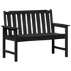 Sodo suolas Juoda 120 x 59 x 88 cm HDPE