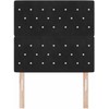 Galvūgalis Juodas 100 cm Aksomas
