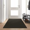 Durų kilimėlis Juoda 120 x 350 cm 100% poliamidas