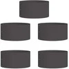 Vazonų žiedas 5 pcs Juoda 40 x 40 x 20 cm