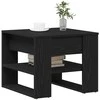 Kavos staliukas Juodas ąžuolas 55,5 x 55 x 45 cm
