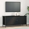 TV staliukas Televizoriaus spintelė Juodas ąžuolas 100 x 35 x 45 cm