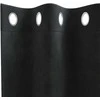 Užtemdymo užuolaidos 2 pcs Juoda 140 x 225 cm Aksomas