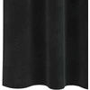 Užtemdymo užuolaidos 2 pcs Juoda 140 x 175 cm Aksomas