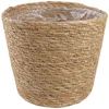 Jūros žolės augalų krepšiai 3 pcs Natūrali Ø26 x 19 cm