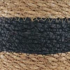 Jūros žolės augalų krepšiai 3 pcs Natūrali ir juoda Ø26 x 19 cm
