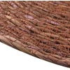 Jūros žolės padėkliukai 4 pcs Ruda Ø 30 cm 100% Jūros žolė