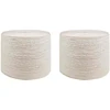 Juto virvė 2 pcs 2 Balta 100% Tossa jutas