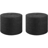Juto virvė 2 vnt. 2 mm Juoda 100% Tossa jutas