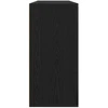 Kabalas 2 pcs Juodas ąžuolas 79 x 38 x 80 cm Apdirbta mediena