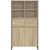Kabalas 2 pcs Sonoma 81 x 36 x 150.5 cm Apdirbta mediena