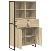 Kabalas 2 pcs Sonoma 81 x 36 x 150.5 cm Apdirbta mediena