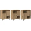 Kabalas 3 pcs Amatininkų ąžuolas 60 x 35 x 70 cm