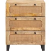 Kabalas 60 x 33 x 75 cm Kietas mango medis Ruda