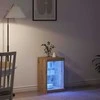 LED Bufetas Amatininkų ąžuolas 41 x 37 x 67 cm Apdirbta mediena