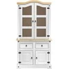 Kabalas CORONA Balta 100 x 48,5 x 179 cm Kietos pušies mediena
